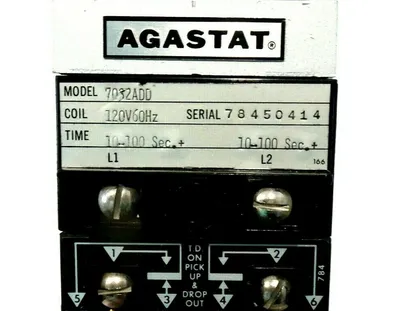 USED AGASTAT 7032-ADD TIME DELAY RELAY 7032ADD