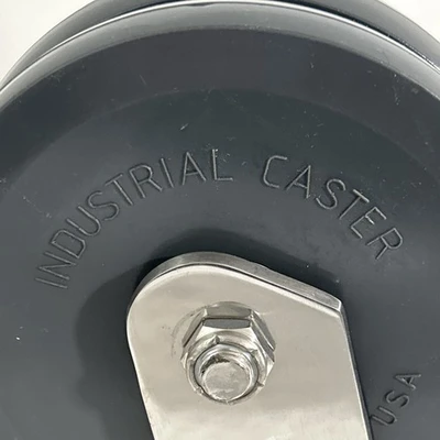 (QTY 1) MedCaster Dual Tech  Industrial Swivel Caster Fast Shipping! NNB