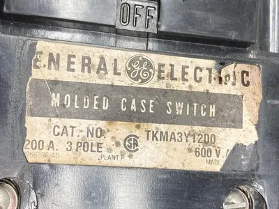 Used GE TKMA3Y1200 Miscellaneous Equipment (Electrical & Power) Ohio US | Surplus Asset Holdings #1210087