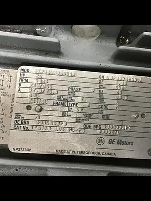 USED GENERAL ELECTRIC / GE 5K286QNB6001A