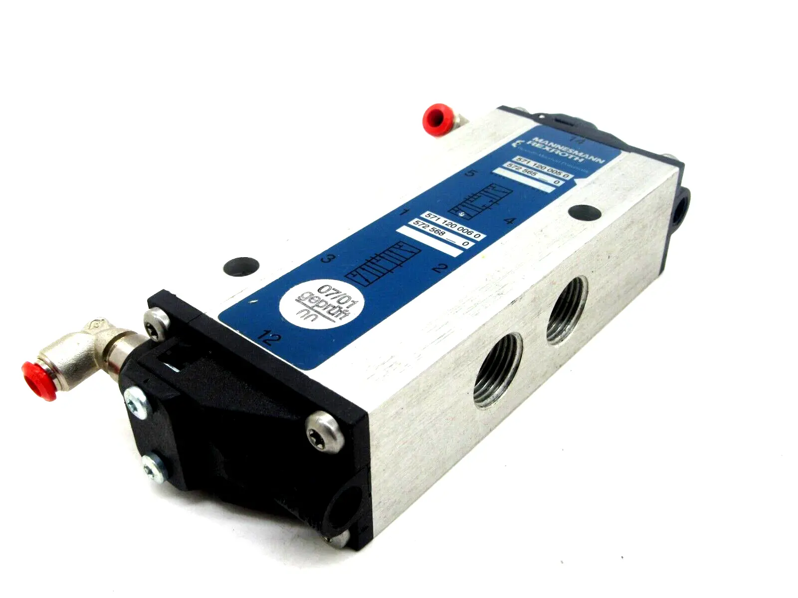 NEW MANNESMANN REXROTH 5711200050 PNEUMATIC VALVE