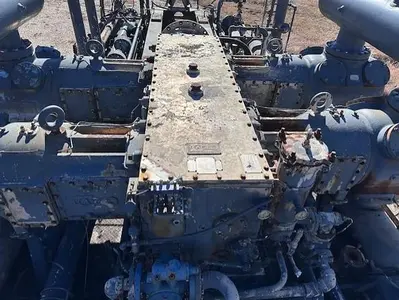 CAT G3608 / Ariel Model JGC-4 Two Stage Compressor - Cylinder Sizes 14.125" x 14.125" x 8.375" x 8.375" Less Engine