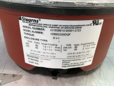 Used STEARNS 105602200DQF Motors (misc) Ohio US | HGR 24 #1521317