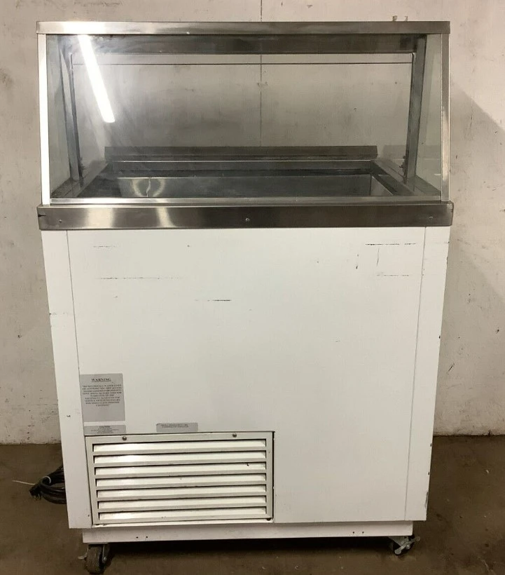 152-0229 Nelson BD6-DIP Ice Cream Dipping Cabinet Self Contained Freezer Chest