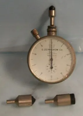QTY. 1. O. ZERNICKOW CO. HAND HELD DIAL TACHOMETER...