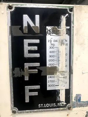 USED 1985 NEFF NEFF D7-5M PRESS