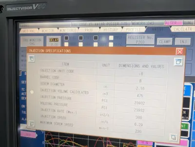 2012 TOSHIBA EC200SXV50-8B Injection Molding Horizontal/Vertical | Machinery Network (14)