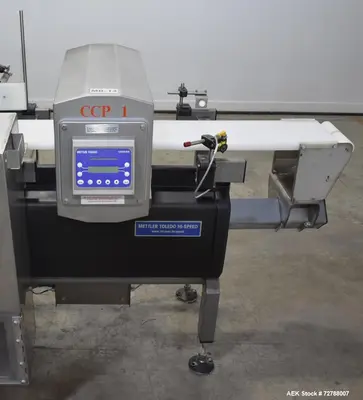 Used METTLER-TOLEDO XE Checkweighers - Combination Metal Detector Illinois US | Aaron Equipment #86663