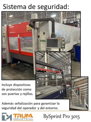 Used BYSTRONIC BYSPRINT PRO 3015 Laser Cutters MX | TRUMA #1287520