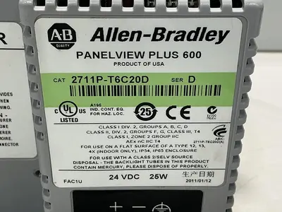 USED ALLEN BRADLEY 2711P-T6C20D