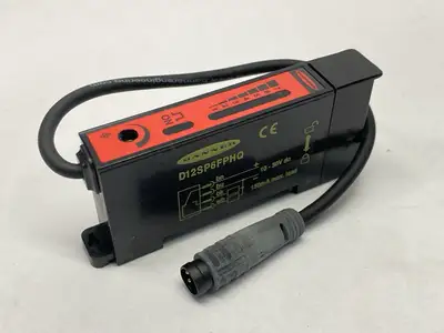 D12SP6FPHQ | Banner  High Power Plastic Fiber Optic Sensor 10-30VDC 34974 - New Other