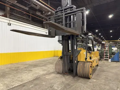 50,000/70,000 TON CAPACITY ROYAL MODEL #RNL-50/70 TELESCOPING FORKLIFT WITH HYD BOOM JIB: STOCK #23652