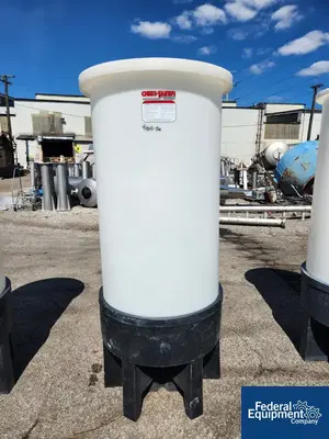 N/A (5) Plastic Checm-Tainer Tanks