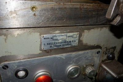 KELLENBERGER Cylindrical Grinder, in good condition
