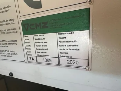 CMZ TA 25 CNC Machines | Bowland Trading Ltd (6)