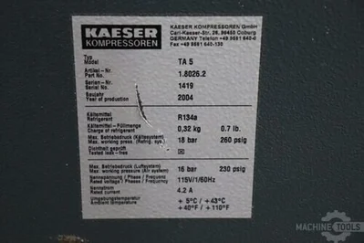 USED KAESER SX6