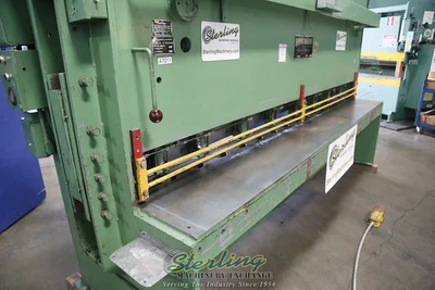 Used HTC 250-10A Power Squaring Shears (Inch) California US | Sterling Machinery Exchange #1466105