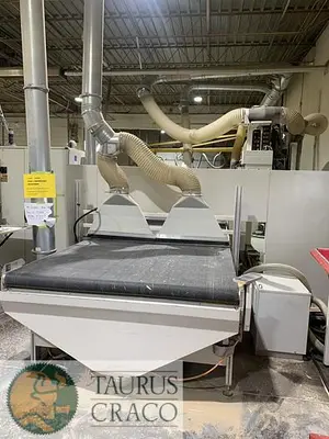 USED 2015 SCM MORBIDELLI M600 5-AXIS FLAT TABLE CNC ROUTER MACHINE CENTRE