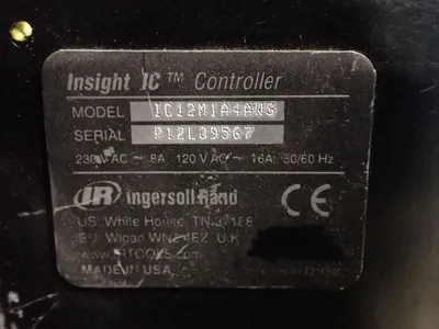 Used INGERSOLL RAND IC12M1A4AWS Electrical Controls | HGR 24 #748101