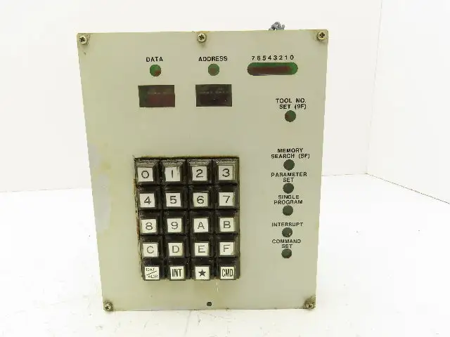 Mitsubishi JX331B231C Okuma Keyboard Controller JX331B232C, HC74202M, HC74302M