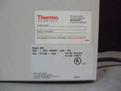 USED THERMO SCIENTIFIC 2831