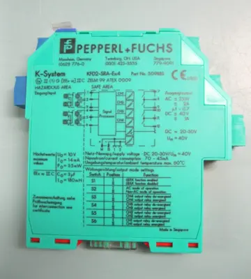 Pepperl+Fuchs KFD2-SRA-Ex4 (50988S) Switch Amplifier F3