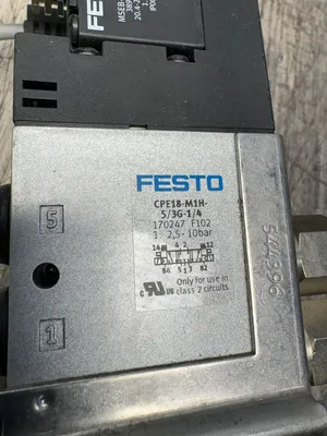 Festo CPE18-M1H-5/3G-1/4 Electrical/PLC/Automation | ESS Industrial Equipment Sales (5)