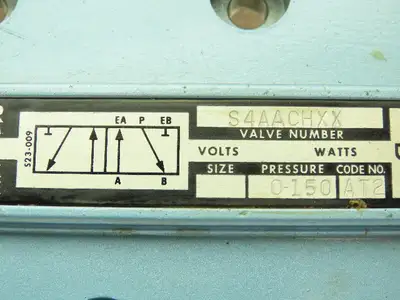 Honeywell Skinner S4AACHXX Pneumatic Directional Control Valve 5/2 Pos 150 PSI