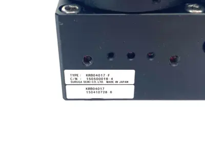 Used Suruga Seiki Ball Screw Rotary Stage Module, φ40mm Stage Face Rotary Tables Michigan US | Maverick Industrial Sales #1395581