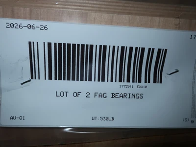 Used FAG SL1818/630-E-TB Bearings Ohio US | Aucto #1306649