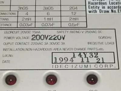 USED IDEC IBRC410-2FM