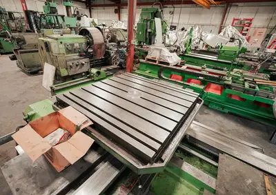 TOS W100 Boring Mill (50 Taper)