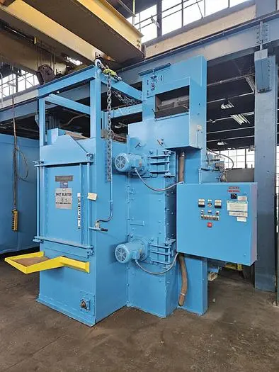 Used WHEELABRATOR WS 210 S Spinner Hanger Shot Blaster Pennsylvania US | Shot Blasting Equipment #235550