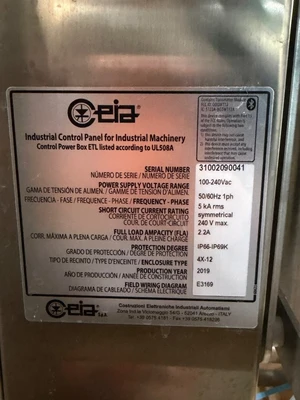 USED 2019 CEIA THS/PLVMS21-63