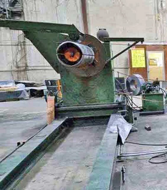 25,000# x 72" Rowe Uncoiler