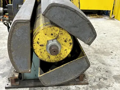 10,000 LBS X 36" METFORM MODEL #MCO1421-1 PULL OFF UNCOILER COIL REEL, NEW 1997: STOCK #21328