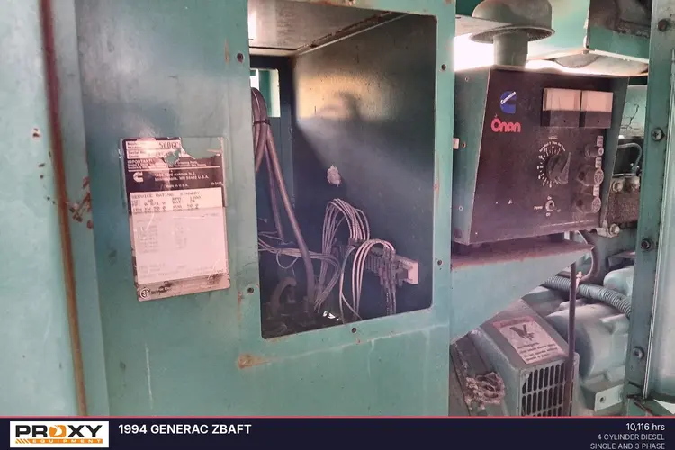 Used 1994 GENERAC ZBAFT Diesel Generators Florida US | Proxy Equipment #1384964
