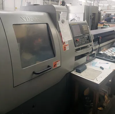 2010 HANWHA XD-20H Swiss Type Automatic Screw Machines | Midstate Machinery (1)