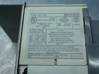 Used ABB TMAX T2H 100 Circuit Breakers Ohio US | HGR 24 #879656