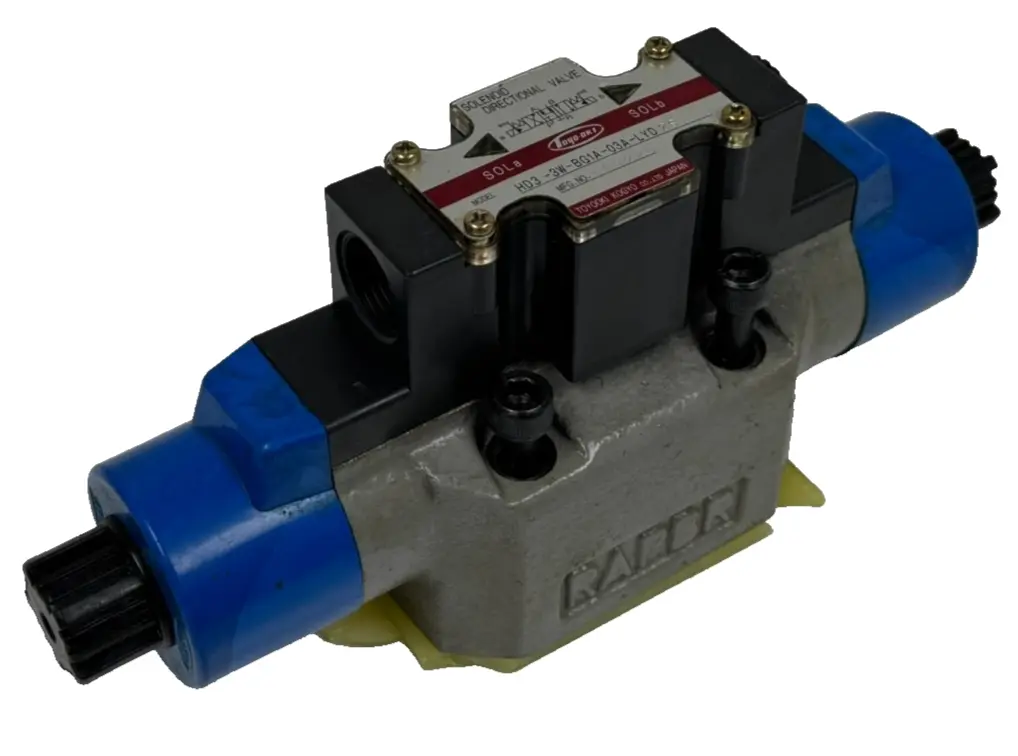 NEW TOYOOKI KOGYO HD3-3W-BG1A-03A-LYD2S SOLENOID DIRECTIONAL VALVE
