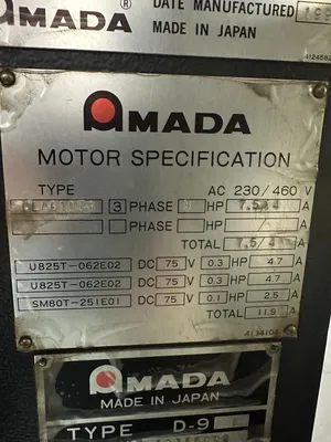 1993 AMADA RG-35S Press Brakes | Shelby Machinery LLC (5)