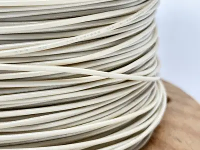 Coleman TFFN-18-STR-WHT Cable Stranded Copper 18AWG 600V 2000ft Spool - New Other