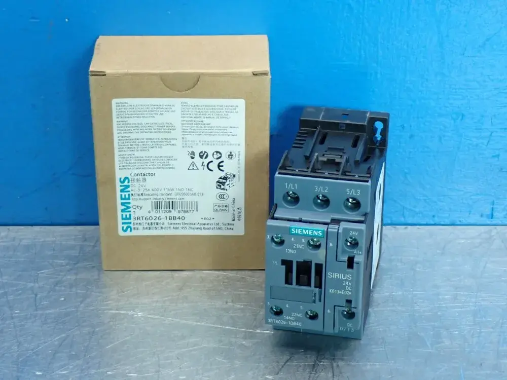 NEW SIEMENS 3RT60261BB40