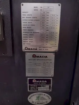 USED AMADA RG-50