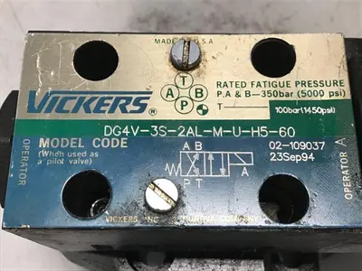 USED VICKERS DG4V3S2ALMUH560