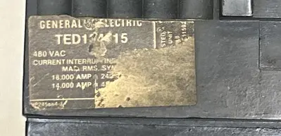 Used GE TED136015 Miscellaneous Equipment (Electrical & Power) Ohio US | Surplus Asset Holdings #1240136