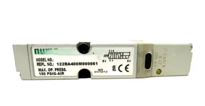 USED NUMATICS 122BA400M000061 SOLENOID VALVE