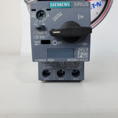 Used Siemens 3RV2021-1CA10 Misc Industrial Equipment California US | American Industrial Supply Co. #1377234