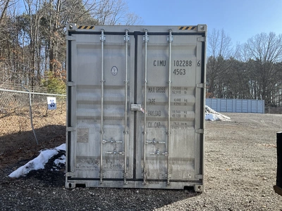 2025 High Cube 40’L x 8’W x 9’ 6”T Metal Shipping/Ground Container