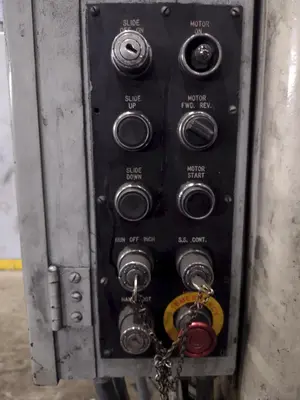 125 TON MINSTER MODEL #S2-125-48-36 SSDC PRESS, 10" STROKE: YOBRO #25090